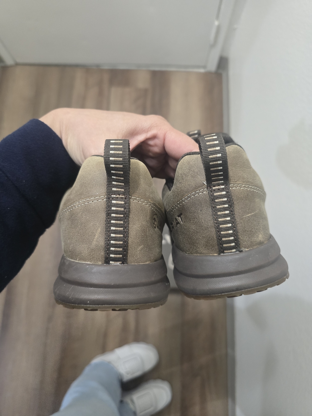 ​NWT Ariat Men's Spitfire Slip On Shoes - Brown Bomber Leather - Size 10.5D - Picture 7 of 7